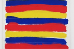 « À la main droite, en regardant en haut », 1984, peinture vinylique sur toile, 120 x 100 cm