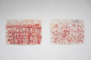 David Scher – Sans titre, 2008, 95 x 135 cm