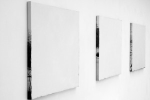 « Saint-Moritz », 2008, acrylique sur jet d’encre sur toile, 96,5 x 102 cm