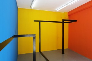 installation in situ « for orange, yellow and blue »
