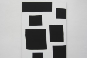 « Scenario », 2014, acrylique sur tissu, 195 x 130 cm