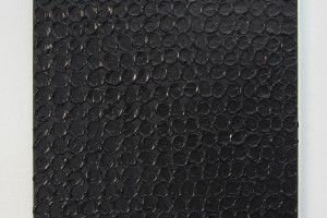 Monochrome noir, 2014 – acrylique sur toile, 80,5 x 64,5 cm