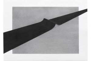 sans titre, 2015 – mine graphite sur papier – 56 x 76 cm