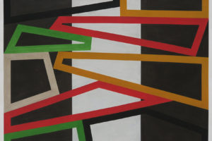 Form & Rhythm #33, 2015, pastel gras sur papier, 122 x 152 cm